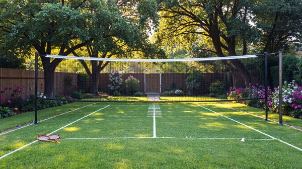 Guide complet pour créer votre terrain de badminton à domicile